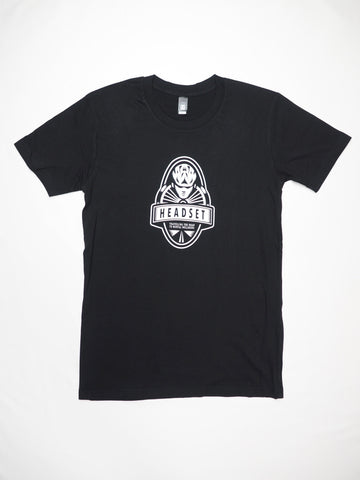Headset Logo T Shirt Navy Mens