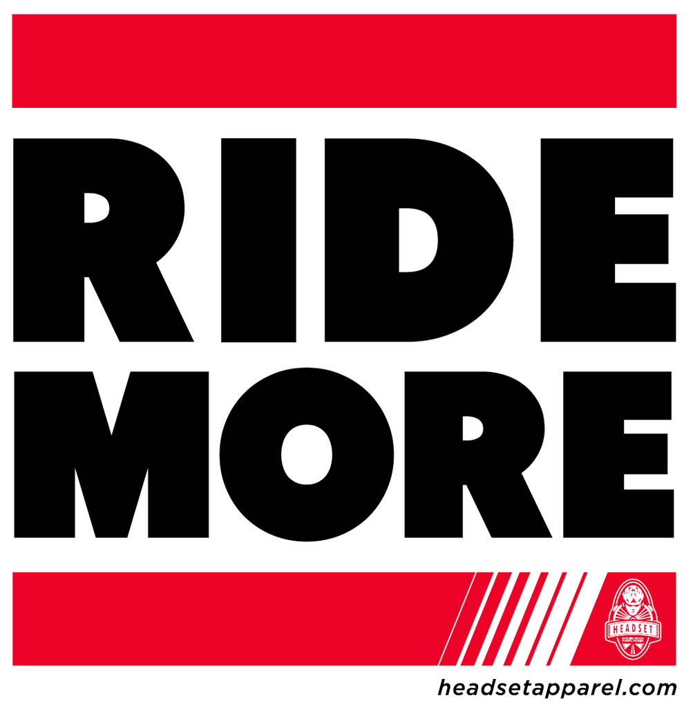 Ride More Stickers
