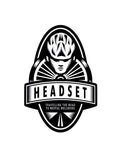 Headset Identity sticker